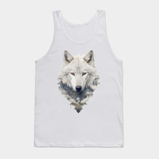 White Wolf T-Shirt Tank Top